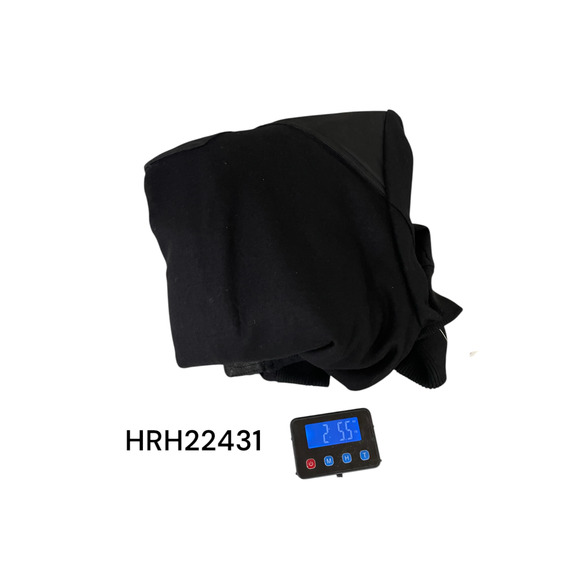 Juun J Hooded Traffic Jacket Mens Size 54 Black Wool Snap Zip Lined NWT - Picture 11 of 11